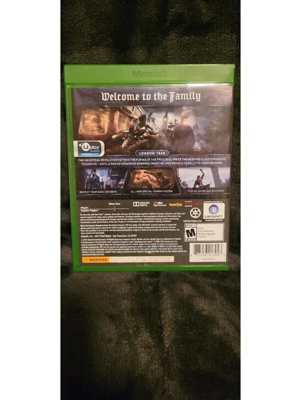Assassin's Creed Unity Limited Edition Microsoft Xbox One 2014 Action Game